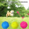 Dog Trust Dog Squeaky Balls, Indestructible Dog Toys for Aggressive Chewers Large/Medium Breed, Durable Tough Chew Toys for Aggressive Chewers, Natural Rubber Dog Balls Interactive Toys 2pcs Ball;