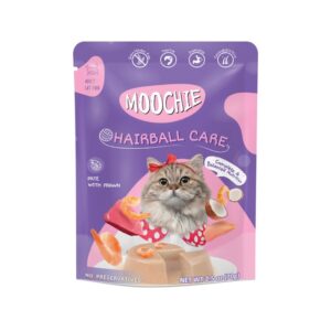Moochie cat Pate prawn Hairball Care (85gms)