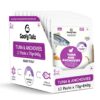 61hsgX6B4L._SL1080_.jpg Goofy Tails Tuna and Anchovies Wet Cat Food and Kitten Food, 350g (70g X 5 Pouches), Preservative Free, Gluten & Grain Free, Balanced Cat Wet Food, Powered by Taurine with Omega 3 & Antioxidants