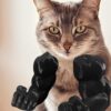 Cat Toy, Cat Arms, Muscle Arms, Large Black, Funny Pet Props for Interactive Play, Unique Gift for Enthusiasts, Social Media Worthy Decoration, Size 6.38 x 6.77 x 3.46 Inches