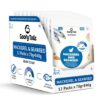 Goofy Tails Mackerel and Seaweed Wet Cat Food and Kitten Food, 350g (70g X 5 Pouches), Preservative Free, Gluten & Grain Free, Balanced Cat Wet Food, Powered by Taurine with Omega 3 & Antioxidants