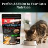3 in 1 Magical Cat Food Topper || Joy of Best Taste || Chicken, Carrot & Pumpkin Flavour || Grain Free & Protein Rich ||Anti-Oxidant & Natural Dewormer || 70g