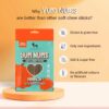 HUFT Yum Nums Soft & Chewy Sticks - Pumpkin with Chicken | Dog & Puppy Treats | Training Snacks for Small & Adult Dogs | High-Protein, Healthy Dog Treats - 75gm