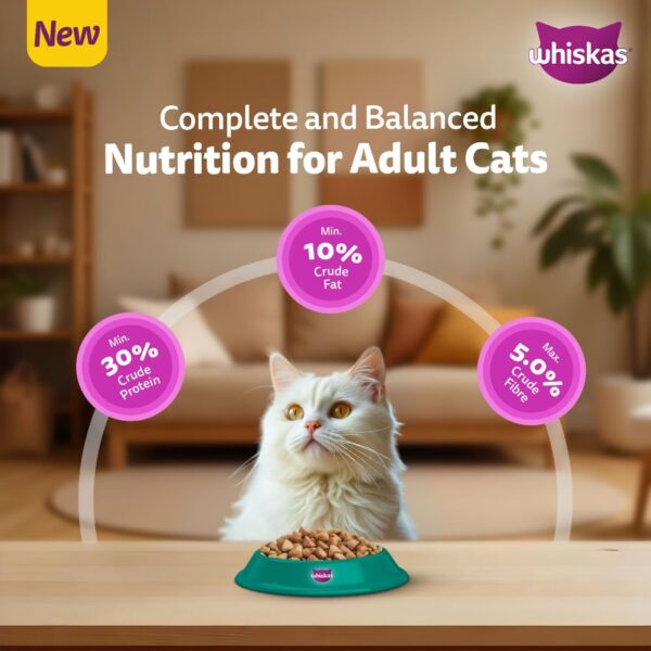 611Yx-nosyL._SL1001_.jpg Whiskas Persian Adult (1+ Years) Dry Cat Food, 6.8kg, 100% Complete & Balanced Tailor Made Nutrition, Reduces Hairfall, for Healthy Coat & Skin