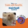 Vvaan Cat Treats Hairball Control Tasty Grain Free Vet formulated 50g