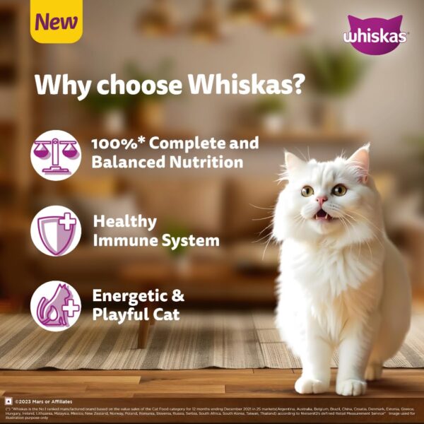 613Ml9bt8jL._SL1001_.jpg Whiskas Persian Adult (1+ Years) Dry Cat Food, 6.8kg, 100% Complete & Balanced Tailor Made Nutrition, Reduces Hairfall, for Healthy Coat & Skin