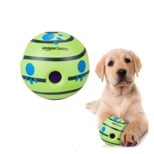 amazon basics Interactive Sound Ball Toy for Dogs and Puppies| amazon basics Interactive Sound Ball Toy for Dogs and Puppies| Fun Squeaky Sounds | Pet-Safe Materials| Suitable for All Dog Breeds | Size - Large