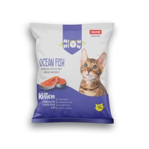 Kitten Ocean Fish, Complete Food for Cat | Formulated with Finest Ingredients (50g)