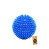 615kqEgzGEL._SL1000_.jpg The Dogs Company The Pets Company Natural Rubber Spiked Ball Dog Chew Toy, Puppy Teething Toy, 3 Inches