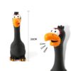 Foodie Puppies Natural Latex Rubber Squeaky (Black Eagle) Dog Toy | Small to Medium Dogs & Puppy | Durable, Fetch & Chew Safe Play Toy | Reduce Separation Anxiety