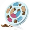 Dog Puzzle Toys, Interactive Treat Dispenser for Puppy and Cats Training and Playing, Slow Feeder to Aid Pets Digestion.