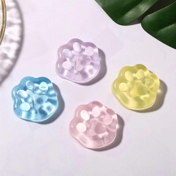 20PCS Taba Squishy Cat Paw, Squishy Toy, Taba Squishies, Mini Mixed Color Cat Paw Gift Bag Filler for Boys and Girls for Relaxing and Have Fun for Traveling and Training Attention