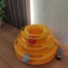 cature Care by Nature 3 Levels Pet Cat Toy Funny Tower Tracks Disc Cat Tracks Toys Training Intelligence Amusement Plate Cat Ball Toys For Cats Kitten With Free 10 Ml Catnip Offer
