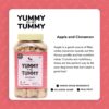 Heads Up For Tails Yummy in My Tummy Apple and Cinnamon Veg Dog Biscuits for Adult Dog & Puppy - 320gm | Veg Dog Treats | Made with Real Ingredients | No Added Flavours