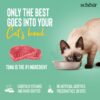 618hCJ8ykEL._SL1500_.jpg Schesir Tuna Natural Style Cat Wet Food – Premium High-Protein Tuna Fillets, 85g 100% Natural, Grain-Free, Omega-Rich Nutrition(Pack of 3)