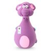 Foodie Puppies Natural Latex Rubber Squeaky Chew Toy - (Purple Foodie Puppies Natural Latex Rubber Squeaky Chew Toy - (Purple Elephant, 12cm), Suitable for Puppy, X-Small to Small Dogs | Durable, Animal Design, Fetch & Chew Toy