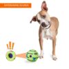 amazon basics Interactive Sound Ball Toy for Dogs and Puppies| Fun Squeaky Sounds | Pet-Safe Materials| Suitable for All Dog Breeds | Size - Large