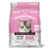 Bark Out Loud Essentials - Dry Kitten Food, Tailored Nutrition for Kittens, Fish & Chicken Kibbles with Added Taurine (1Kg)