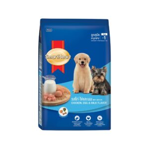 Smart Heart SmartHeart Puppy Dry Dog Food Chicken, Egg & Smart Heart SmartHeart Puppy Dry Dog Food Chicken, Egg & Milk Flavour, 1.3 Kg