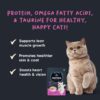 Meowsi by HUFT Tuna & Chicken Mousse Cat Wet Food - 80 gm | Pack of 6 | Soft & Tasty Meal for Persian & All Breeds | Protein-Rich, Hydrating & Easy to Digest | Supports Growth & Overall Health