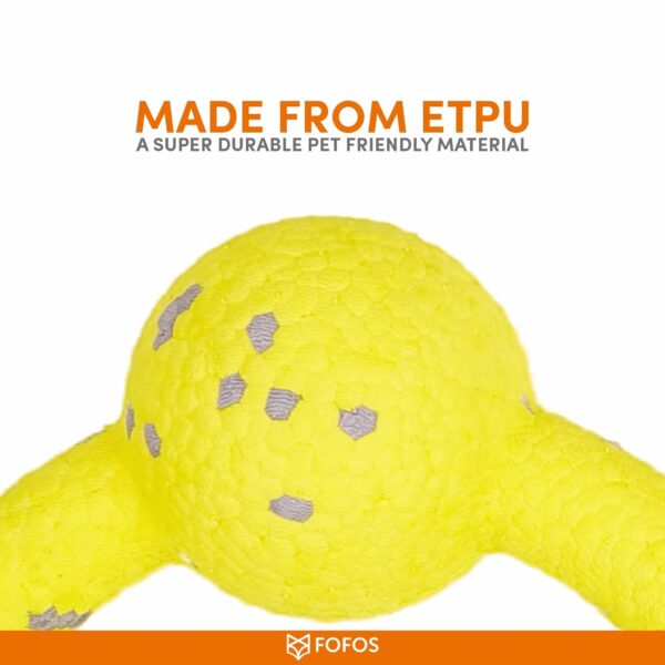 61BVXdMl6OL._SL1500_.jpg BarkButler x FOFOS Super Puller Tug Toy - Chew Toys for Dogs, Dog Toys for Large Dogs (5-40kgs) - Yellow & Grey
