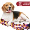 BOLTZ Cotton Rope Chew Toy for Dogs Large with 5 Chew Knots 25 Inch in Length