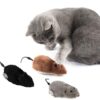 Soft Moving Toys for Kids Kittens Set of 3PCS Rat Toy for Cat Multi-Color Soft Touch Mouse Toy for Puppies/Dog/Children Entainmnet Items for Loved one (Fur Playset for Babies) Birthday Gift