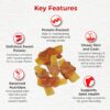 Drools Real Chicken Sweet Potato Twinned Roll, Dog Treats, 70gm | Rich in Protein, No Artificial Preservatives | Best for Training & Bonding | for Puppy & Adult