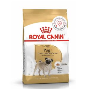 Royal Canin Pug Adult Dog Food, 1.5 Kg, Dry Food, Royal Canin Pug Adult Dog Food, 1.5 Kg, Dry Food, Supports Healthy Skin & Ideal Weight, Helps to Tone Muscles