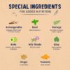 61ESS-JvgnL._SL1080_.jpg Heads Up For Tails Sara's Wholesome Grain-Free Range Dog Wet Food (Lamb And Apple - 300Gm) - All Life Stages