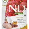 Farmina N&D Quinoa Skin & Coat Cat Food | Grain-Free | Quail, Quinoa, Coconut & Turmeric | Supports Healthy Skin & Coat | 1.5kg