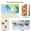 Catnip Wall Toys, Balls for Teeth Cleaning and Biting, Edible Licking Chew Toy, Rotatable Indoor Cat Toy (Green)