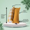 Catnip Kicker Toy for Cats I Safe & Non-Toxic I High Potency I Cats Stimulant I Grown in India - Set of 2 (Yellow Mix)