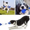PETS EMPIRE Multifunctional Dog Chew Toy with Double Suction Cup | Interactive Tug Toy for Aggressive Chewers, Puppy Toothbrush & Teeth Cleaning Molar Bite Stick