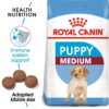 Royal Canin Medium Puppy Food, 1 Kg, Dry Food, Supports Digestive Health & Immune System, Provides Short Growth & High Energy Content