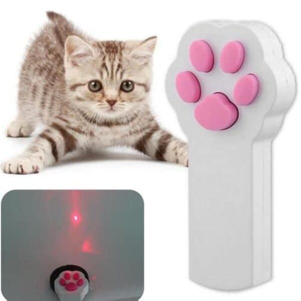 PETS EMPIRE Paw Style Cat Catch The LED, Laser Light PETS EMPIRE Paw Style Cat Catch The LED, Laser Light Pointer Cat Toys, Light Chaser Pet Toy, Interactive Cats Training Pointer, 5 in 1 LED Pointers Game for Cats, Kittens - 1N