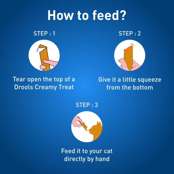 Drools Creamy Lickable All Life Stages Cat Treat Tuna & Banito (30gm x 15 Pcs) Total 450g