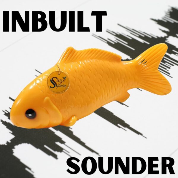 61N8UwkSXRL._SL1485_.jpg Sage Square Squeaky Rubber Fish Toy for Dogs & Cats: Unleash The Chew Cravings with Loud Squeak, Entertained for Hours, Interactive Rubber Toy, Tugs and Squeezes, Barking Glees, Fun with Fish