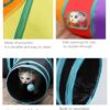 24x7 eMall Cat 2 Way Tunnel Cat Toy Indoor Outdoor Kitty Puppy Puzzle Exercise Hiding Training Toy Pet Tube Collapsible Play Toy - 122 CM