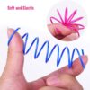 8 Pcs Interactive Cat Toys - Durable Plastic Coils, Colorful Springs For Indoor Cats - Active Play For Swatting, Biting, Hunting