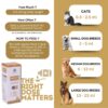Omega 3+6 Concentrated Salmon Fish Oil for Dogs & Cats with Vitamins & Minerals | Shinier Coat, Itch & Allergy Control | Improves Skin & Hair Health | Nutritional Supplement for Pets - 100 ml