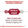 61S5kvEylDL._SL1500_.jpg Royal Canin Medium Adult Dog Food, Pack of 10 Sachet, Wet Food, Supports Weight Management & Digestive Health, Promotes overall development