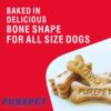 PUREPET Dog Biscuit Treats 100% Vegetable Flavour for All Life Stages 800Gm Pack