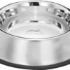 61YvxUjMYFL._SL1500_.jpg Pets Empire Stainless Steel Dog Bowl, Dog Food Bowl, Dog Feeding Bowl, Medium (Set of 2 x 700ml)