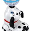 VGRASSP Dancing Dog Toy for Kids Babies with Music and 3D Flashing LED Light Ball - Cute Animal Puppy Gift for Boys and Girls