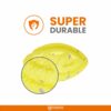 61dmvSJ1FcL._SL1500_.jpg BarkButler x FOFOS Super Durable Rugby Ball Dog Toy - Chew Toys for Dogs, Dog Toys for Large Dogs (5-30kgs) - Yellow