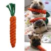 Dog Toy Set - Tail, Chew, Puppy Teething, Rope, Squeaky Toys for Small to Medium Dogs (Pack of 6)