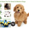 The Pets Company Natural Ring Dog Rope Toy for Puppy Teething, Rope Dog Toys for Small Dogs & Puppies