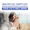 Petroyale Cat Digestive Probiotics - Cat Prebiotics & Probiotics Supplement - Prevents Diarrhea & Improves Gut Health - Cat Health Supplement for Digestion - 100 gm