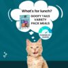 61jNB3knuiL._SL1500_.jpg Goofy Tails Wet Cat Food and Kitten Food Variety Pack 210g (70g X 3 Pouches), Tuna and Anchovies, Mackerel and Seaweed, Chicken and Flaxseeds, Preservative Free, Wholesome, Natural Cat Wet Food